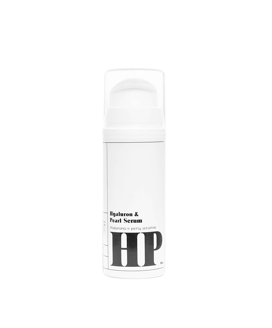 Hyaluronic acid and pearl serum, 30g.