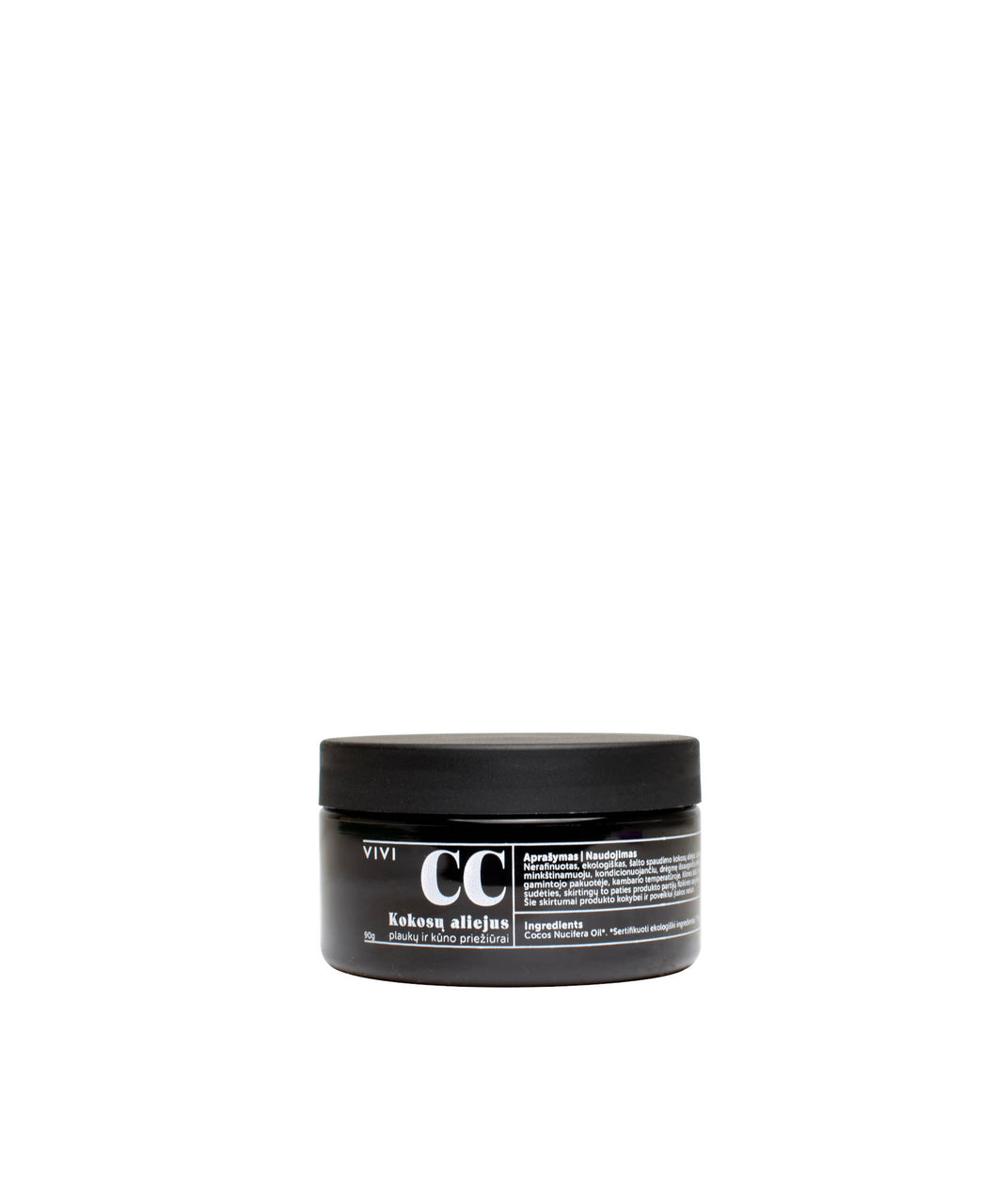 Coconut oil for hair and body care, 90g.